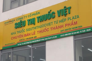 Lợi dụng dịch viêm phổi nCoV Vũ Hán, "Siêu thị Thuốc Việt" tăng giá khẩu trang theo giờ