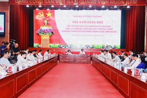 Hải Phòng: Tọa đàm khoa học “Xây dựng Đảng về đạo đức theo tư tưởng Hồ Chí Minh"