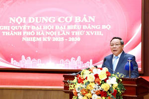Xây dựng Thủ đô Hà Nội phát triển ngang tầm Thủ đô các nước phát triển trong khu vực