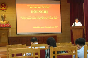 Quảng Ninh: Tập huấn nâng cao năng lực quản lý nhà nước về an toàn thực phẩm tại huyện Hoành Bồ