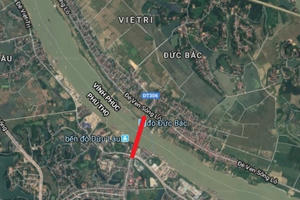 Sẽ đầu tư xây dựng cầu qua sông Lô nối tỉnh Vĩnh Phúc và Phú Thọ