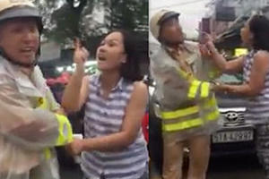 Vụ phụ nữ chửi bới CSGT: Cần tôn trọng và bảo vệ người thực thi nhiệm vụ