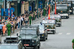 Video: Chặng đường cuối tiễn đưa linh cữu Chủ tịch nước Trần Đại Quang rời Thủ đô về đất mẹ