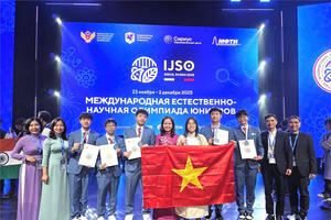 6/6 học sinh TP Hà Nội đạt giải tại Kỳ thi Olympic Khoa học trẻ quốc tế IJSO năm 2025