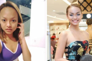 Giật mình với những hình ảnh trước và sau make up của thí sinh “cá tính” nhất The Face