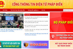 Phê duyệt kết quả pháp điển 5 chủ đề và 8 đề mục