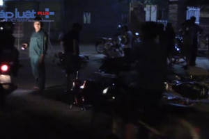 Bình Dương: 3 xe máy va chạm, 5 người bị thương