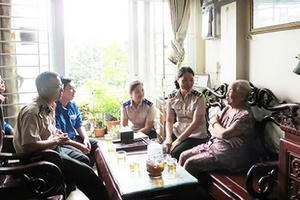 Văn phòng Tổng cục THADS gặp mặt tri ân nhân Ngày Thương binh, Liệt sĩ 27/07/2018