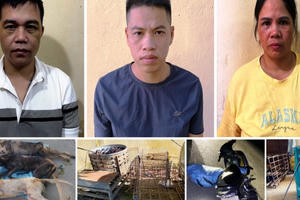 Thanh Hoá: Bắt giữ 3 đối tượng nam nữ trộm chó Thanh Hoá: Bắt giữ 3 đối tượng nam nữ trộm chó