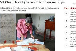 Hải Phòng: “Tuýt còi” bản di chúc trái pháp luật