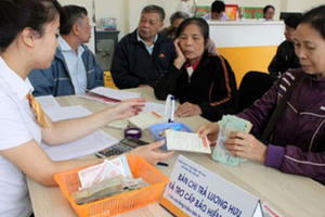 Thay đổi mức hưởng lương hưu từ ngày 1/1/2021