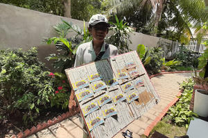 Đồng Nai triển khai hỗ trợ tiền mặt cho người bán vé số Đồng Nai triển khai hỗ trợ tiền mặt cho người bán vé số