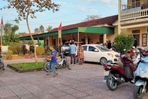 Hà Tĩnh: Điều tra nguyên nhân nữ Hiệu trưởng tử vong trong phòng làm việc