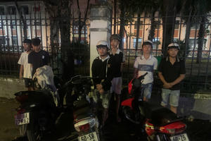 Lập biên bản vi phạm nhiều "quái xế" trên đường phố Biên Hoà