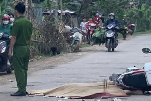 Hòa Bình: Va chạm với xe ô tô, một tử vong tại chỗ