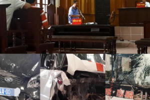 Toàn cảnh xét xử vụ án tai nạn liên hoàn: Cản trở báo chí tác nghiệp, tòa tuyên y án