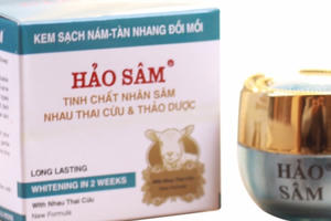 Đình chỉ lưu hành kem trị nám kém chất lượng của Công ty TNHH mỹ phẩm Hảo Sâm
