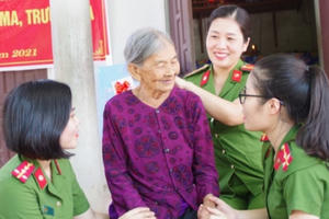 Bộ quy tắc ứng xử của chiến sĩ Công an nhân dân