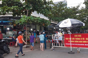 Quảng Nam chưa thực hiện phân chia tần suất đi chợ hàng ngày với người dân