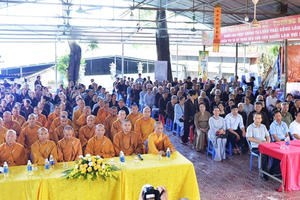 Lào Cai: Lễ khai pháp hạ trường chùa Cam Lộ