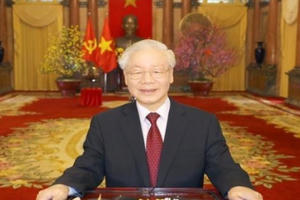 Thư và điện chúc mừng Tổng Bí thư, Chủ tịch nước Nguyễn Phú Trọng