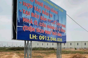 Thái Nguyên: Rầm rộ phân lô bán nền tại khu công nghiệp Sông Công II