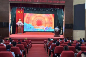 Lào Cai: Tập huấn đánh giá, công nhận cấp xã đạt chuẩn tiếp cận pháp luật tại huyện Bảo Thắng