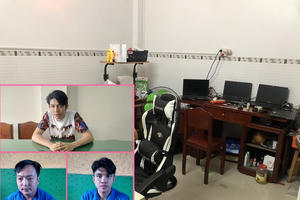 Triệt phá đường dây đánh bạc qua mạng internet với số tiền giao dịch lên đến hơn 300 tỷ đồng