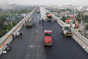 Cầu Thăng Long chịu lực tăng gấp 3 lần thông xe ngày 7/1