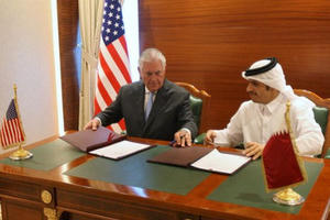 Mỹ, Qatar ký thỏa thuận chống tài trợ khủng bố