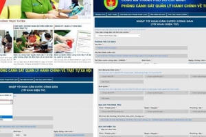 9 bước đăng ký làm Căn cước công dân gắn chíp online