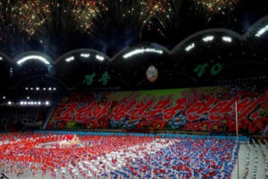 Video màn đồng diễn Mass Games Arirang trứ danh kỷ niệm Quốc khánh Triều Tiên