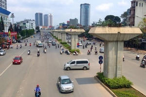 Tiến độ dự án đường sắt trên cao lại chậm ít nhất 9 tháng