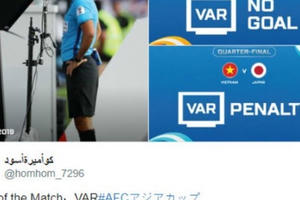 Dư luận thế giới phản đối tình huống VAR dẫn đến bàn thua của Việt Nam