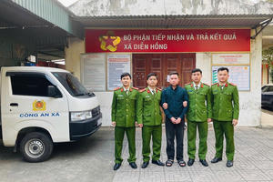 Nghệ An: Công an xã bắt giữ thành công đối tượng trốn truy nã