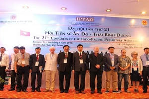 Huế: Khai mạc đại hội lần thứ 21 của Hội tiền sử Ấn Độ - Thái Bình Dương