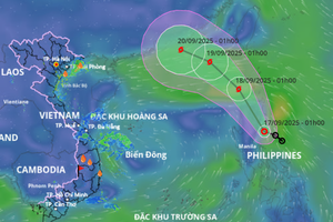 Áp thấp nhiệt đới đổi hướng lên tục, Biển Đông có thể sắp đón bão số 8