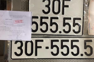 Nhiều tài xế bốc được biển "siêu đẹp" ngày cận tết