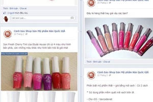 Tiêu dùng 72h: Ma trận mỹ phẩm giả trên mạng xã hội