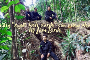 Những "người lính xanh" ngày, đêm bảo vệ rừng phòng hộ Lâm Bình