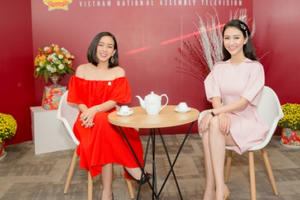 Mất passport 1 ngày trước khi lên đường, Hà Thu vẫn rạng rỡ đi ghi hình talkshow truyền hình Mất passport 1 ngày trước khi lên đường, Hà Thu vẫn rạng rỡ đi ghi hình talkshow truyền hình