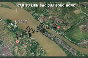 [ĐỒ HỌA] Cận cảnh 4 cây cầu nghìn tỷ sắp xây tại Hà Nội