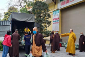 Hà Nội: Giáo hội Phật giáo Việt Nam chung tay giải cứu nông sản của bà con Hải Dương