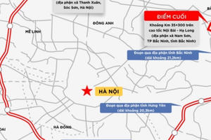 Dự án đường Vành đai 4 - vùng Thủ đô đi qua những tỉnh, thành phố nào?