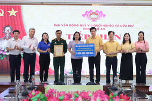 Thành phố Hồ Chí Minh hỗ trợ Nghệ An 8 tỷ đồng khắc phục hậu quả thiên tai