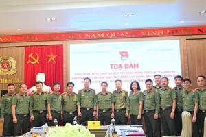 Mỗi đoàn viên, thanh niên Công an là một chiến sĩ trên mặt trận tư tưởng