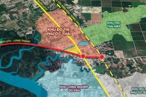 Chào năm 2021, Vạn An Phát: "Bung" ra thị trường dự án 1/500 mặt tiền cao tốc Bến Lức – Long Thành