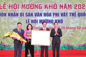 Lễ hội Mường Khô được công nhận là Di sản văn hóa phi vật thể Quốc gia