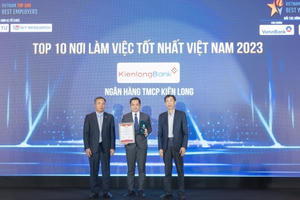 KienlongBank được vinh danh Top 10 Nơi làm việc tốt nhất Việt Nam ngành Ngân hàng