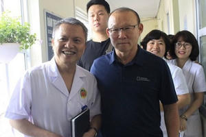 Bộ Y tế mời HLV Park Hang-seo làm đại sứ thiện chí chương trình “Sức khỏe Việt Nam”